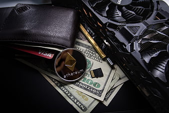 Ethereum Coin, Cash, and GPU Hardware for Cryptocurrency Mining