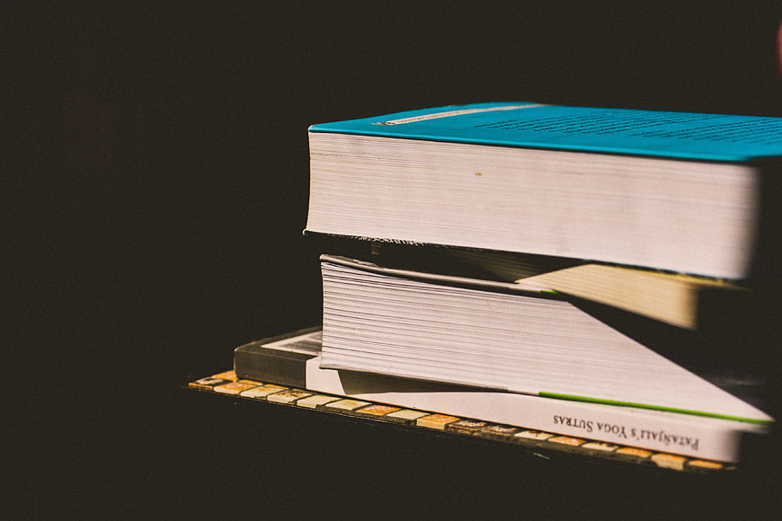 Stack of Books on Circuit Board