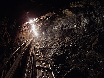 Underground Coal Mine Conveyor Belt and Tracks