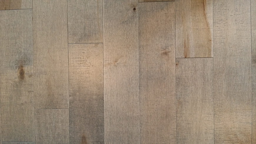 Weathered Maple Wood Plank Flooring Texture Background