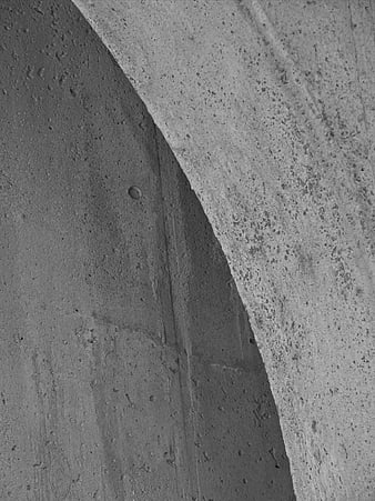 Abstract Black and White Concrete Texture with Curved Shadow