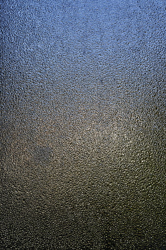 Condensation Droplets on Frosted Glass Background