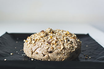 Traditional Czech Easter Pastry Mazanec with Nuts