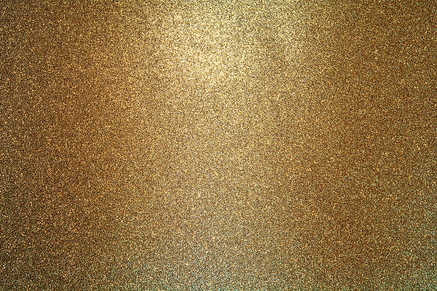 Shimmering Gold Glitter Texture Background