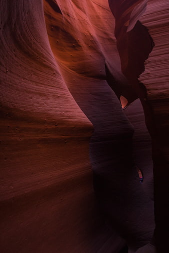 Abstract Antelope Canyon Sandstone Rock Formations