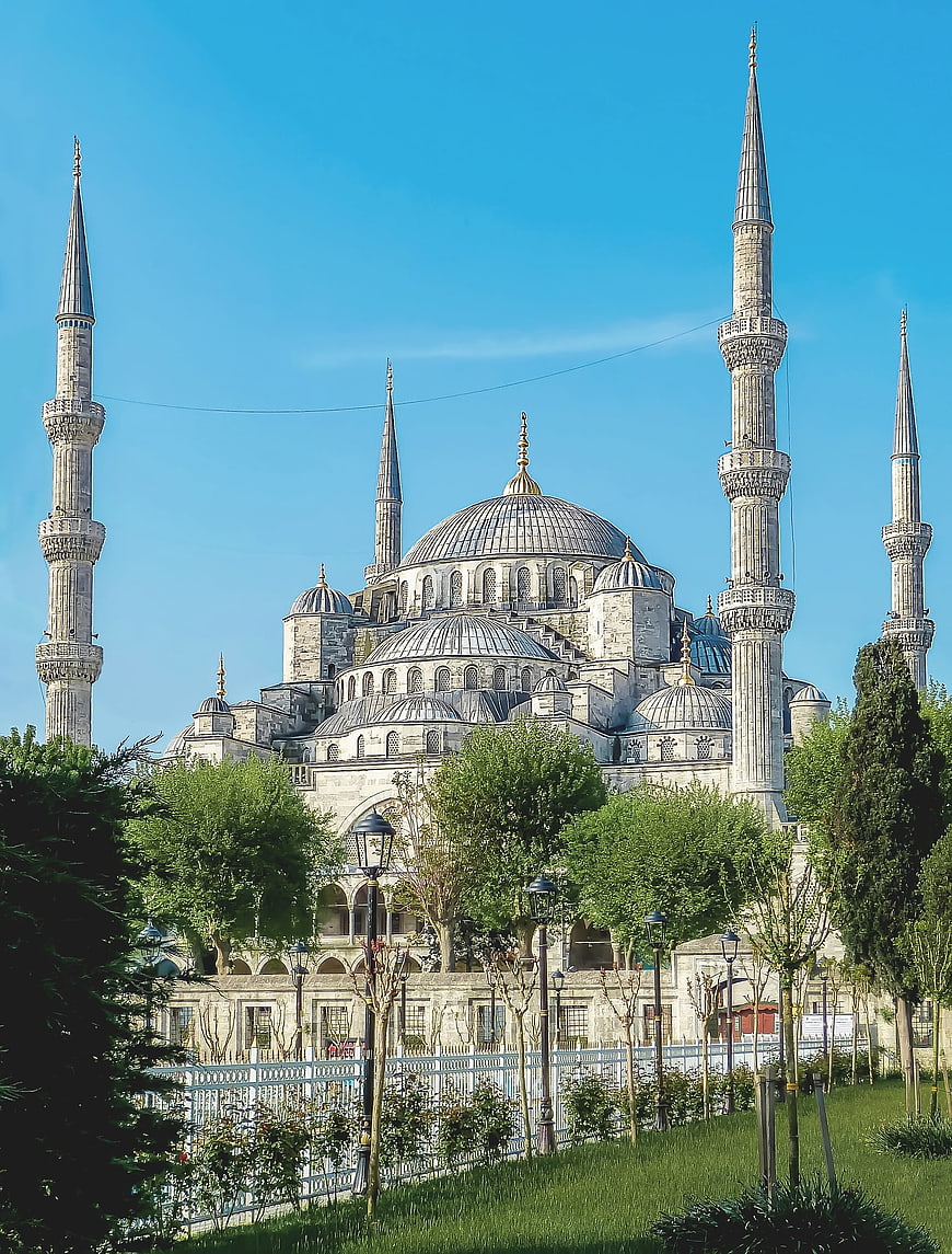 Blue Mosque Istanbul Turkey Architecture