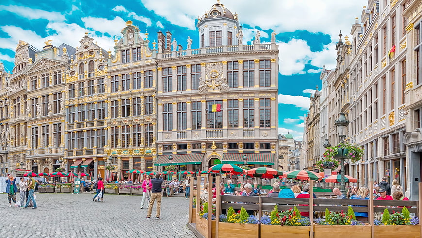 Grand Place Brussels Belgium Historic Architecture Square