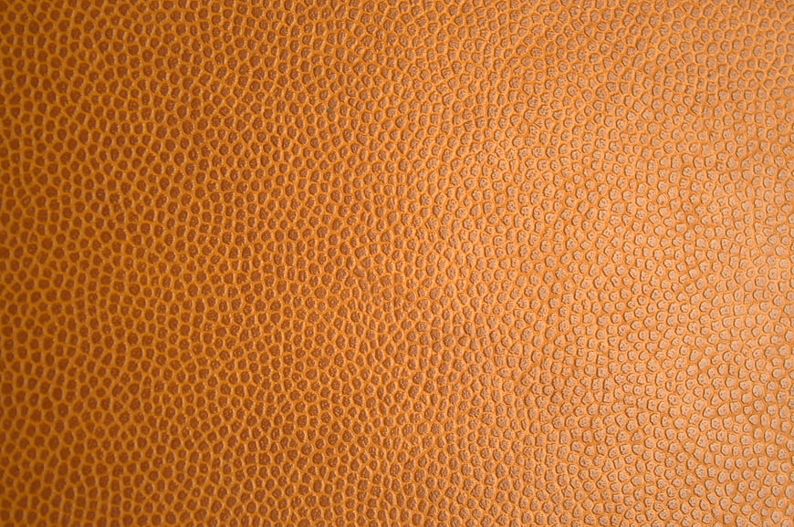 Orange Pebbled Leather Texture Background