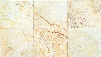 Beige Marble Tile Texture with Natural Veining Pattern