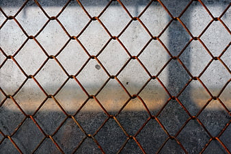 Rusty Chain Link Fence Texture Background