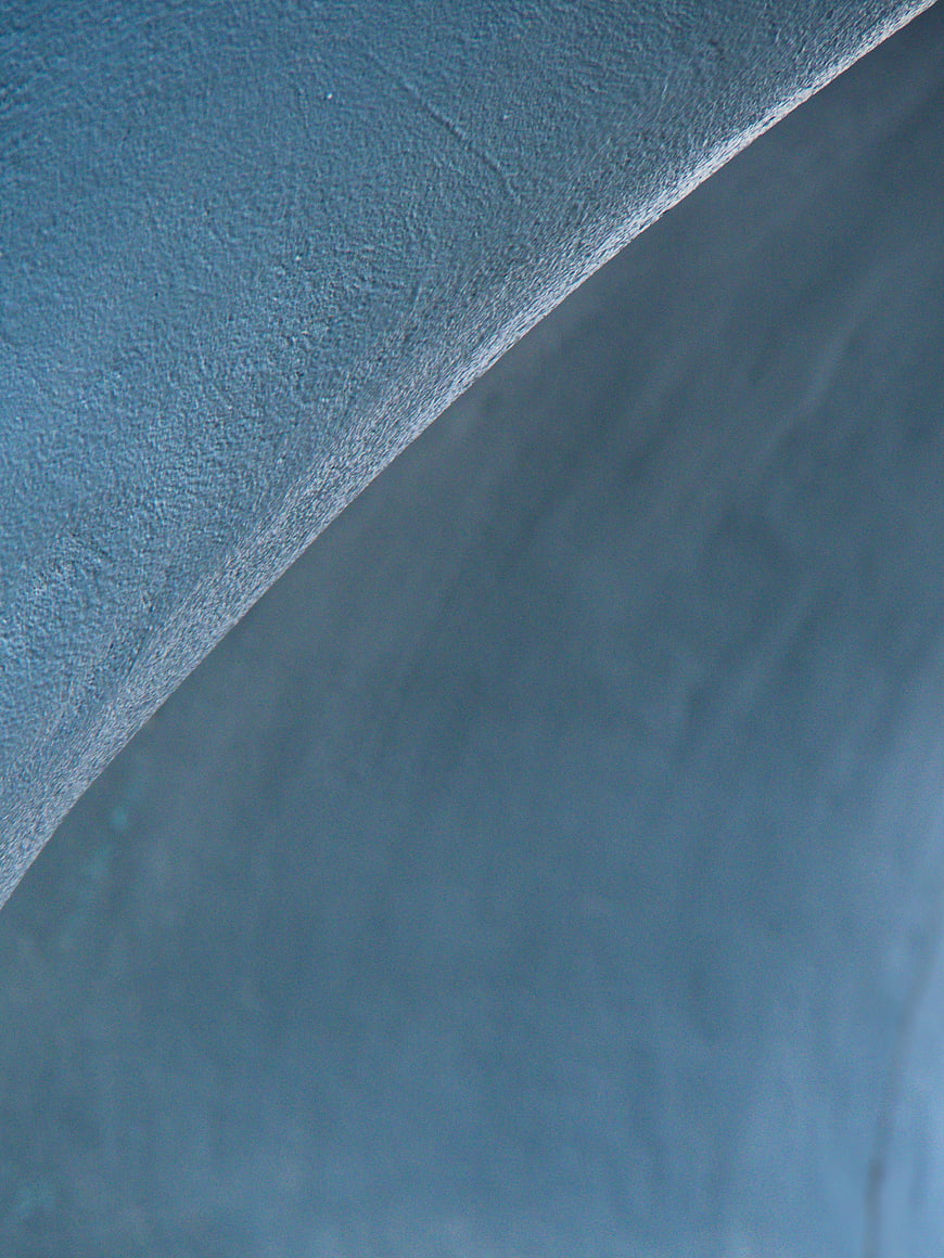 Abstract Blue Textured Concrete Wall Background