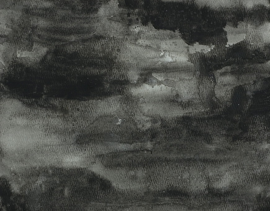Abstract Black and Gray Watercolor Texture Background