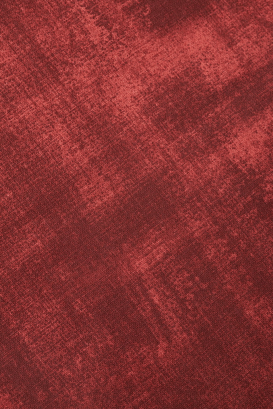 Red Woven Fabric Texture Close-Up Background