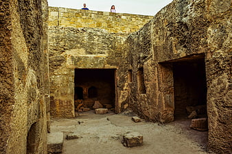 Ancient Tombs of the Kings in Paphos, Cyprus