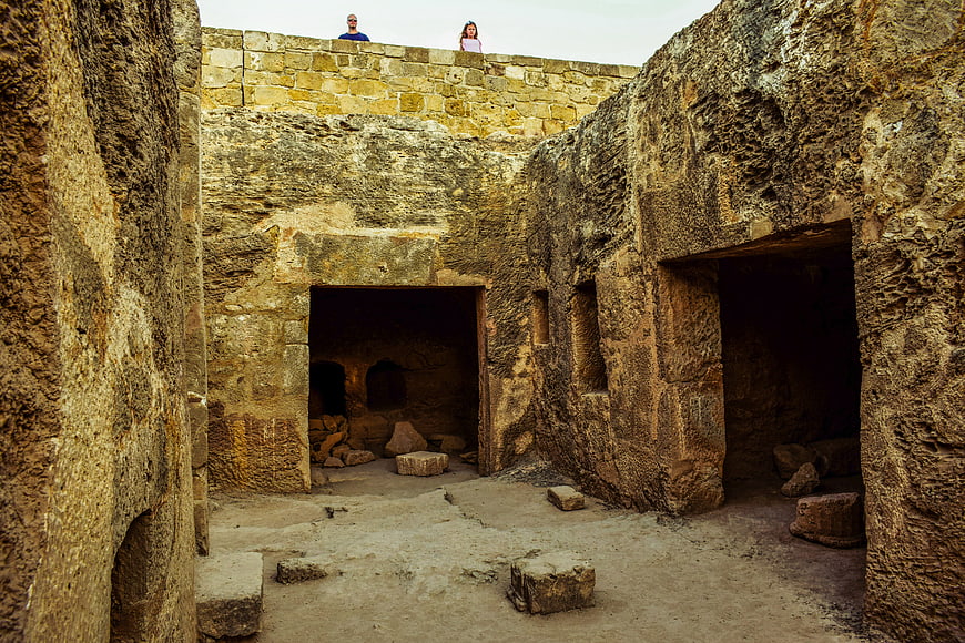 Ancient Tombs of the Kings in Paphos, Cyprus