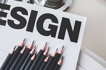 Black Pencils on Design Magazine Cover