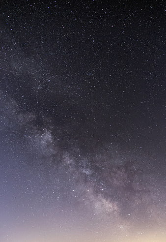 Milky Way Galaxy Night Sky with Stars
