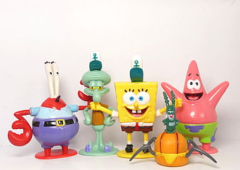 SpongeBob SquarePants Character Toy Figures Collection