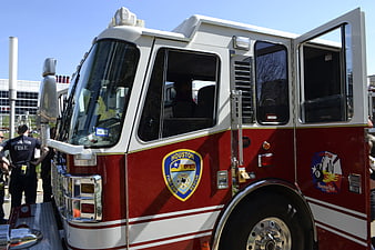 Houston Fire Department Engine 8 Close Up