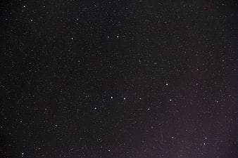 Night Sky with Big Dipper Constellation and Stars