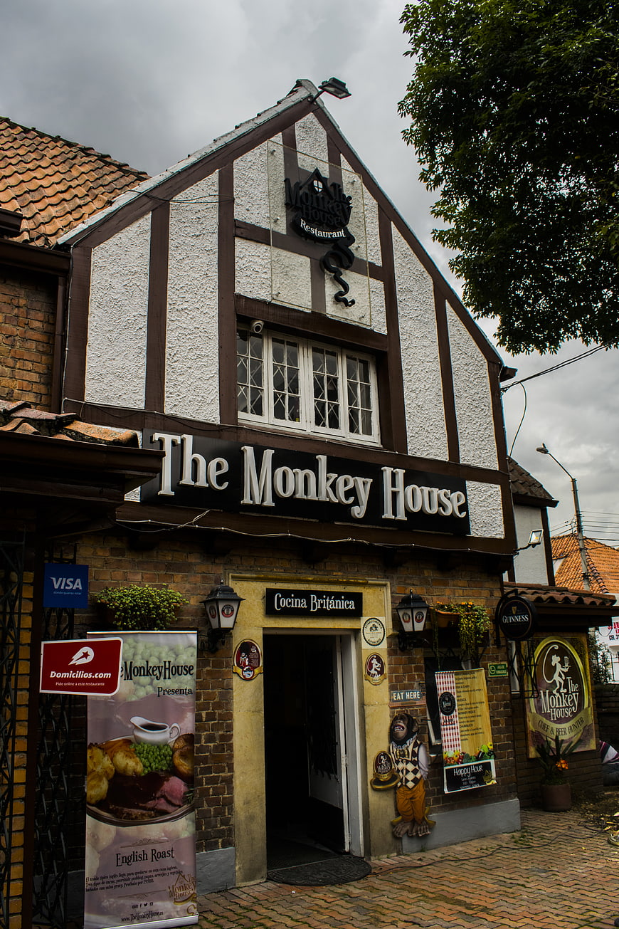 The Monkey House British Restaurant Exterior