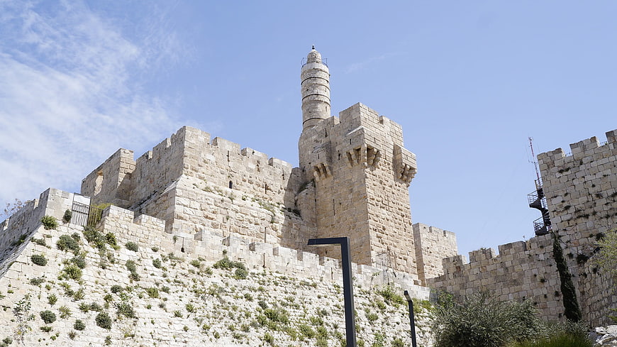 Tower of David Ancient Fortress Jerusalem Israel Historic Landmark