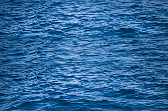 Deep Blue Ocean Waves Texture Background