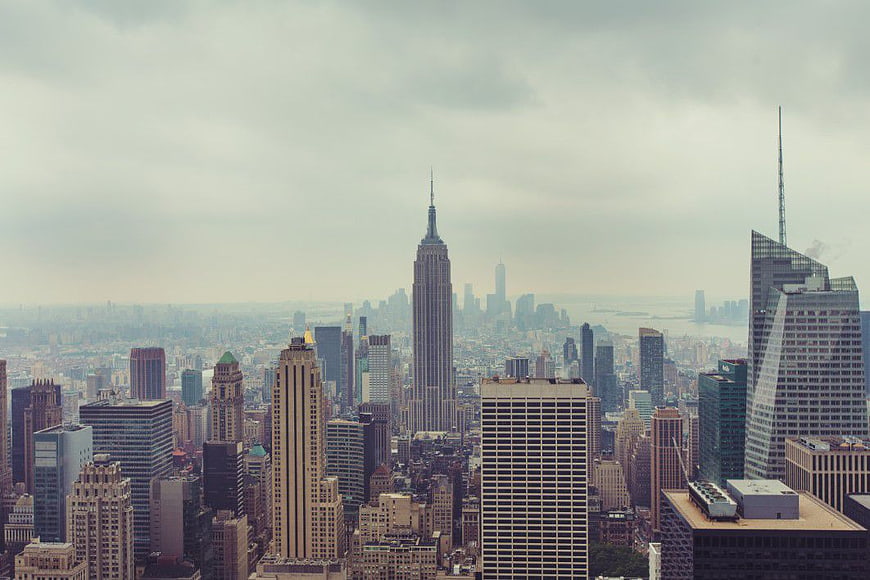New York City Skyline with Empire State Building