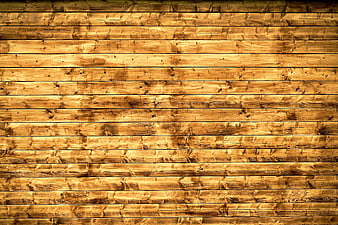 Rustic Horizontal Wooden Plank Wall Texture Background