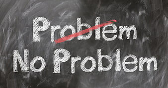 Problem crossed out with red chalk on blackboard