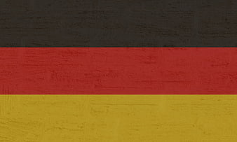 Textured German Flag Background with Black, Red, and Gold Stripes