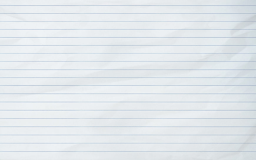 Crumpled Lined Paper Background Texture