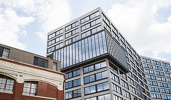 Modern Glass Office Building Architecture