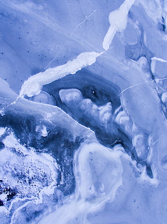 Abstract Blue and White Fluid Art Texture Background