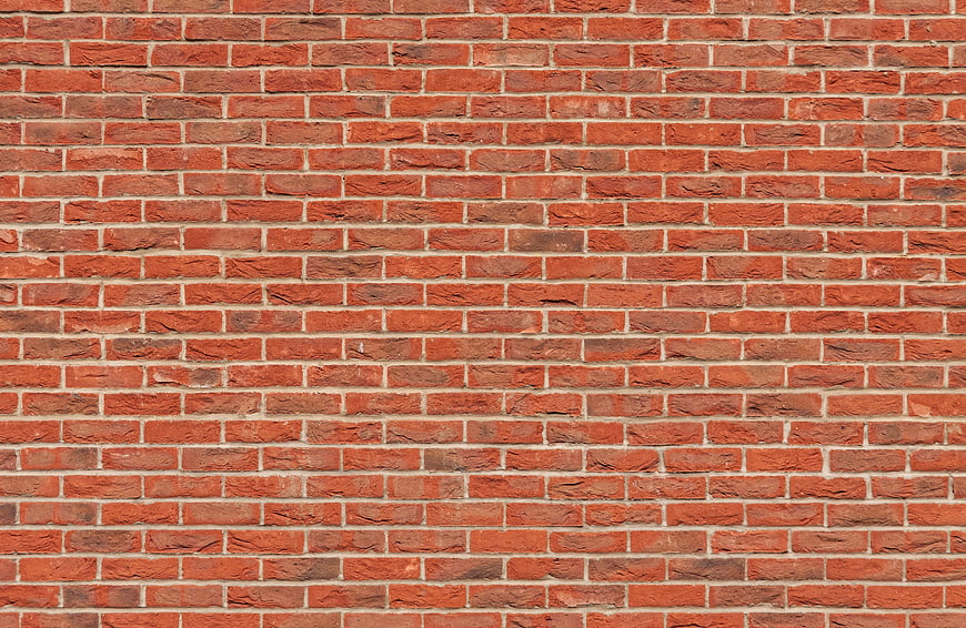 Red Brick Wall Texture Background