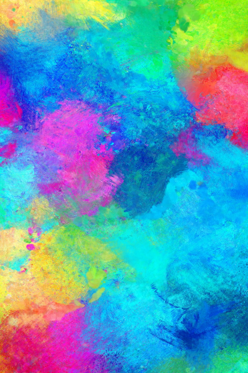 Vibrant Abstract Colorful Paint Texture Background