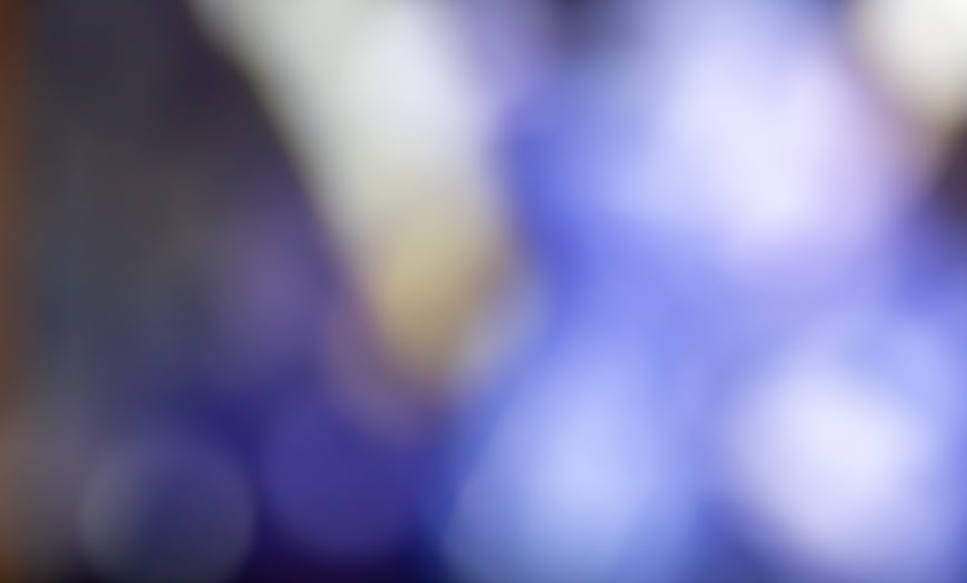 Abstract Blue and Purple Bokeh Background
