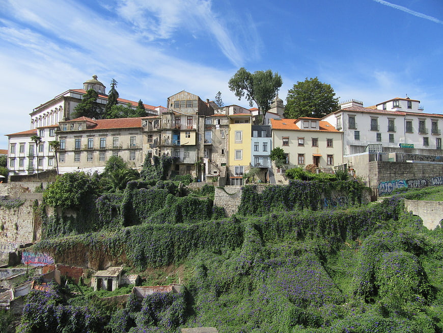 Colorful buildings on a hillside in Porto, Portugal