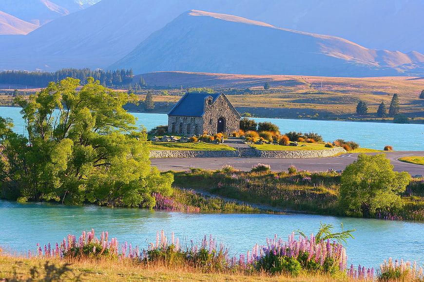 Church of the Good Shepherd at Lake Tekapo, New Zealand