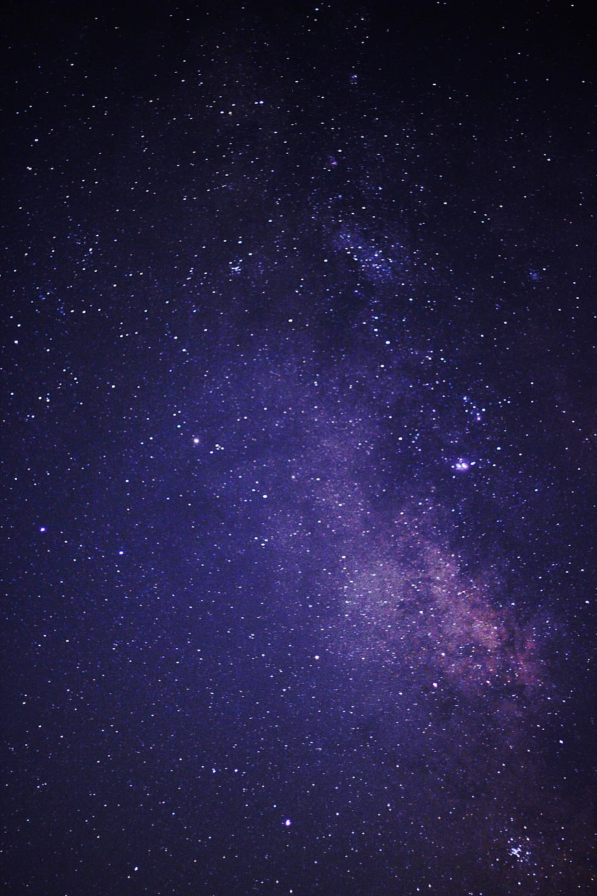 Milky Way Galaxy Night Sky Star Field