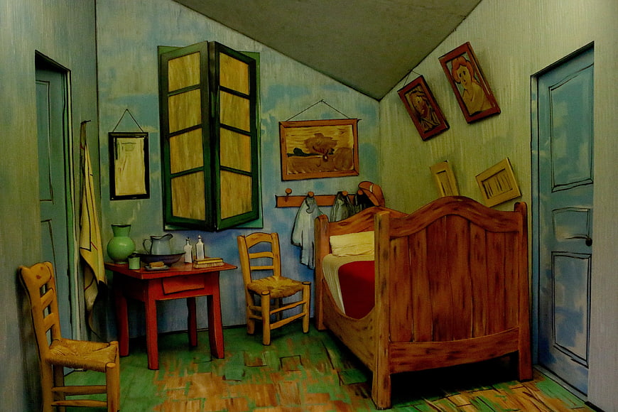 3D Sculpture of Van Gogh Bedroom in Arles