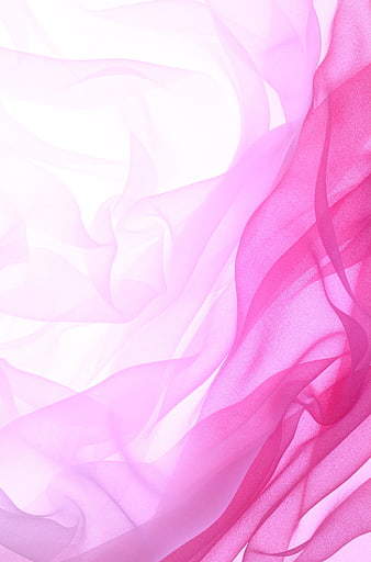 Abstract Pink Chiffon Fabric Background
