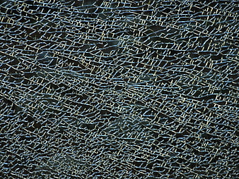 Close-up texture of shattered safety glass pattern