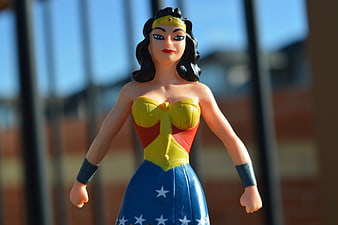 Wonder Woman Action Figure Close-Up