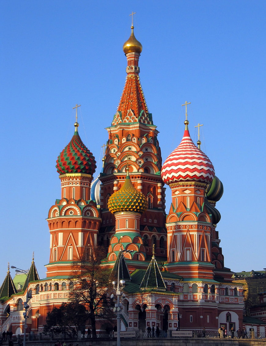 St. Basil's Cathedral, Moscow, Russia, Red Square, Russian Architecture