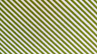 Green and White Diagonal Striped Fabric Texture Background