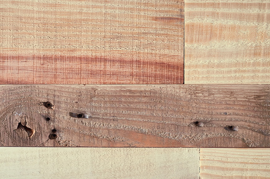 Rustic Wood Planks Texture Background