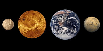 Inner Planets of the Solar System: Mercury, Venus, Earth, and Mars
