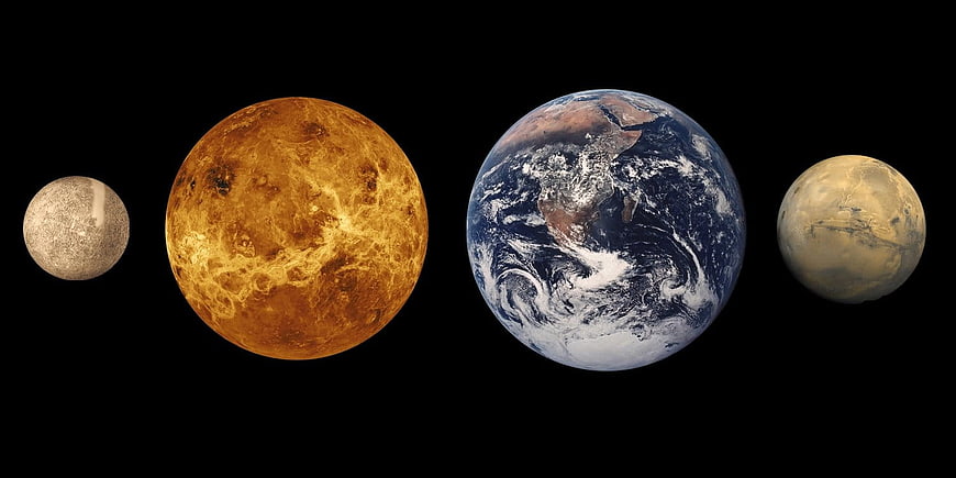 Inner Planets of the Solar System: Mercury, Venus, Earth, and Mars