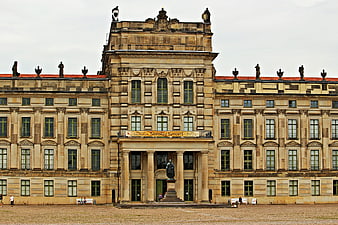 Ludwigslust Palace Baroque Architecture and Courtyard